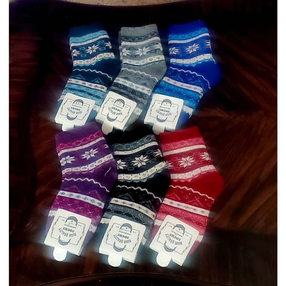 NWT 6 PAIRS EBMORE KIDS SOCKS